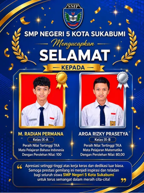 Prestasi SPANMA Nilai TKA Tertinggi
